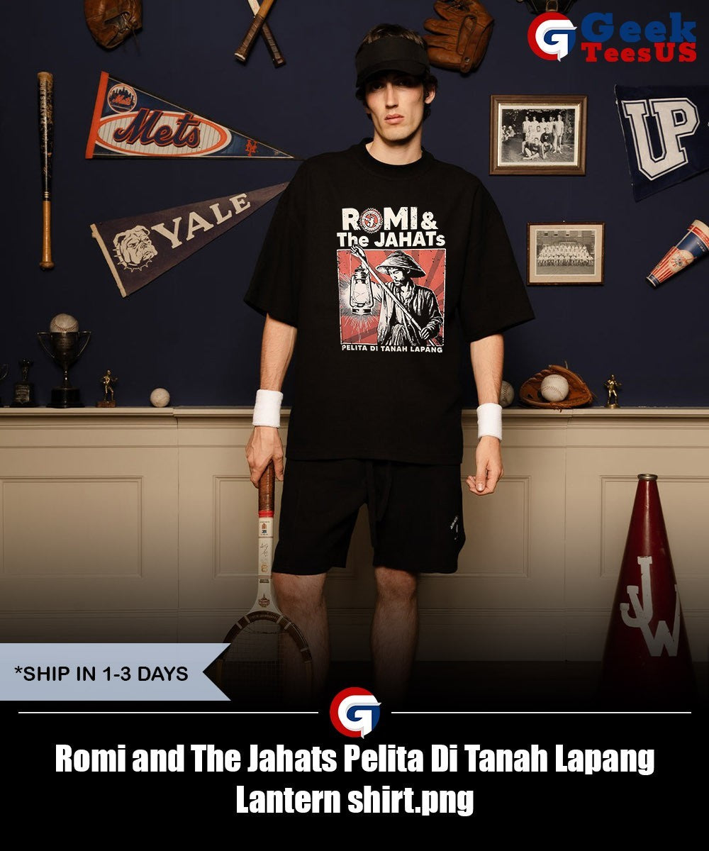 Romi and The Jahats Pelita Di Tanah Lapang Lantern shirt Unisex , , , Long Sleeve Tee