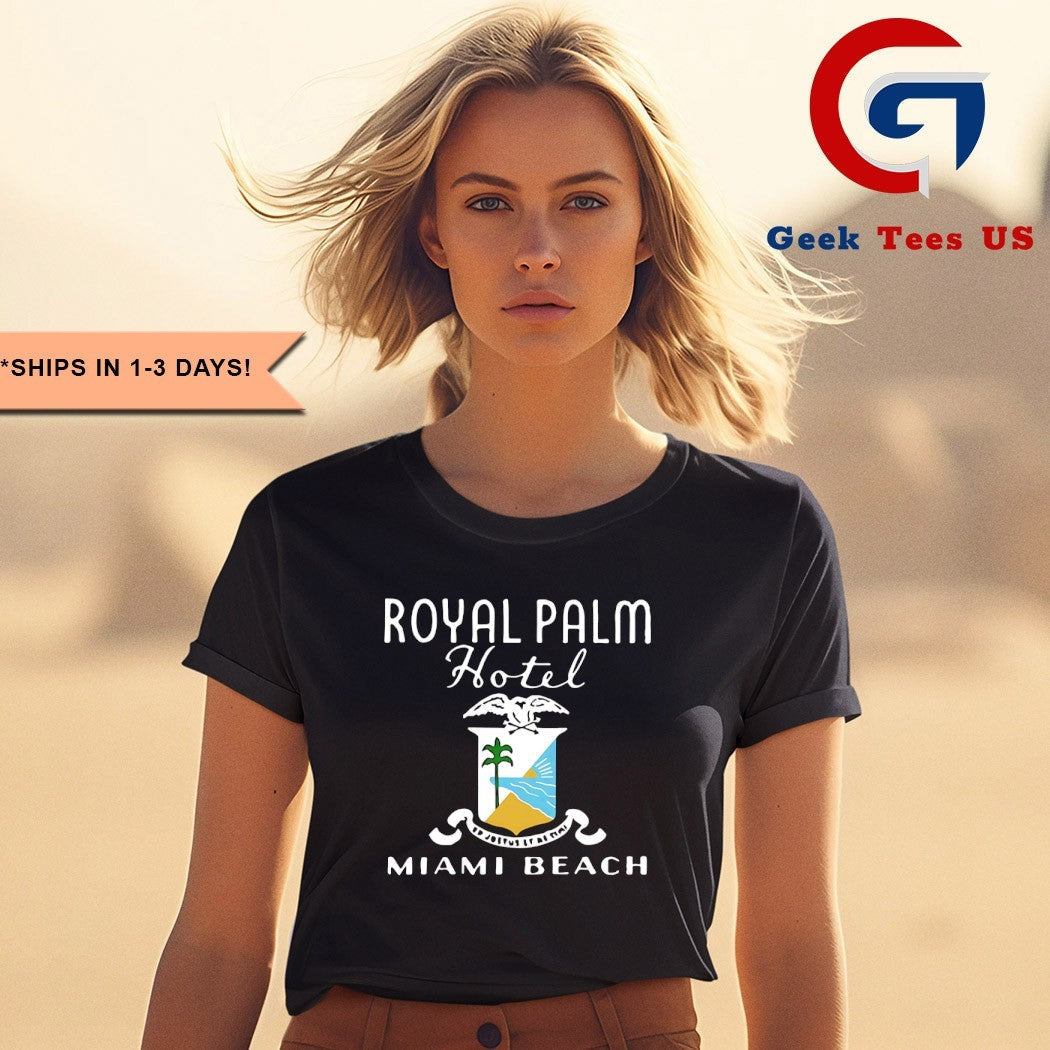 Royal Palm Hotel logo shirt Unisex , , , Long Sleeve Tee