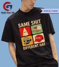 Same Shit Different Hat vintage shirt Unisex , , , Long Sleeve Tee