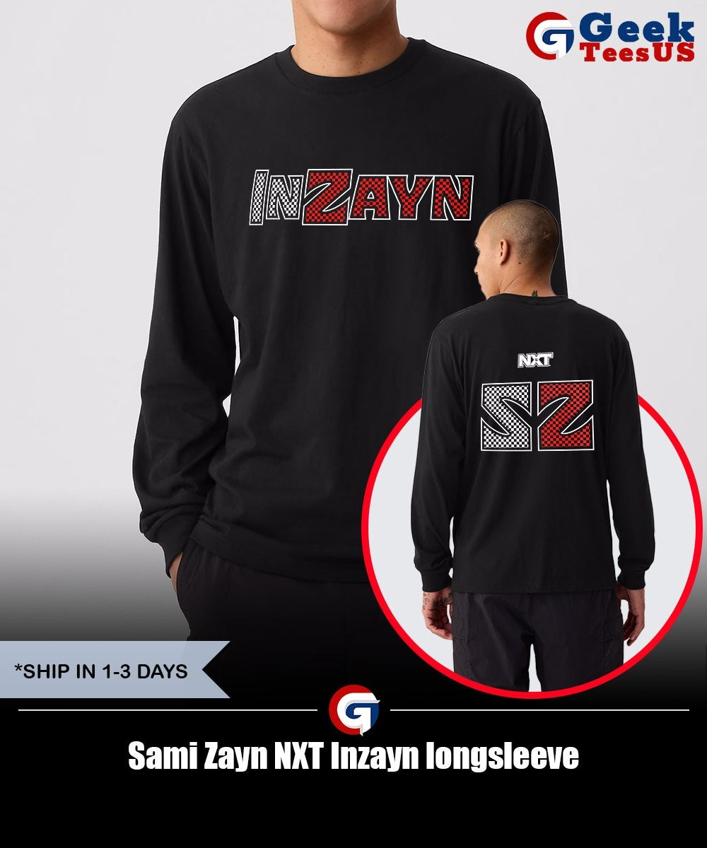 Sami Zayn NXT Inzayn shirt Unisex , , , Long Sleeve Tee