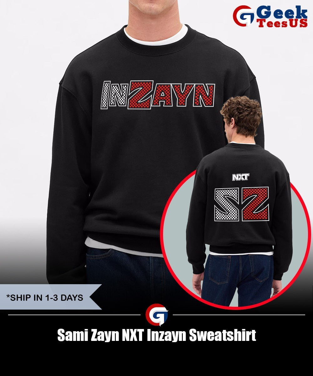 Sami Zayn NXT Inzayn shirt Unisex , , , Long Sleeve Tee