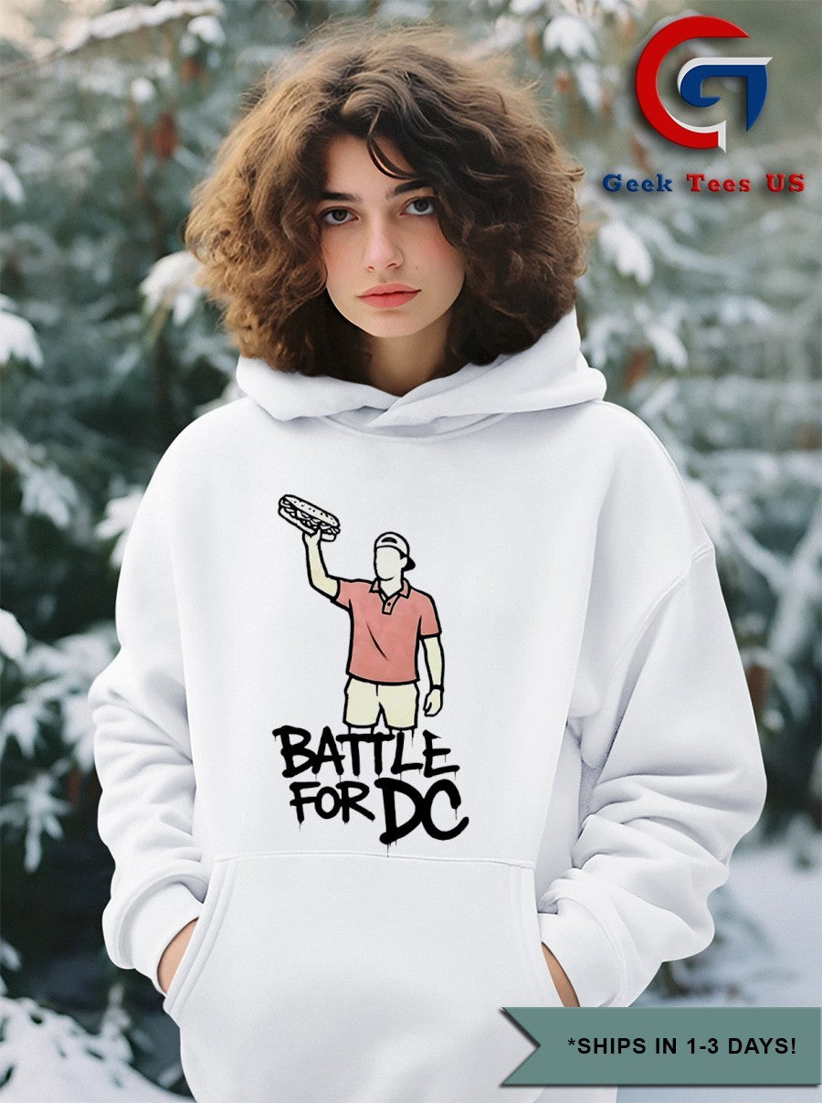 Sandwich Guy Battle For DC shirt Unisex , , , Long Sleeve Tee