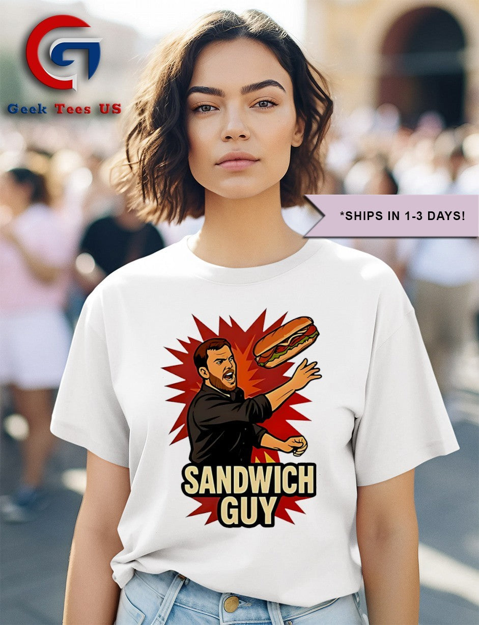 Sandwich guy I threw a sandwich shirt Unisex , , , Long Sleeve Tee