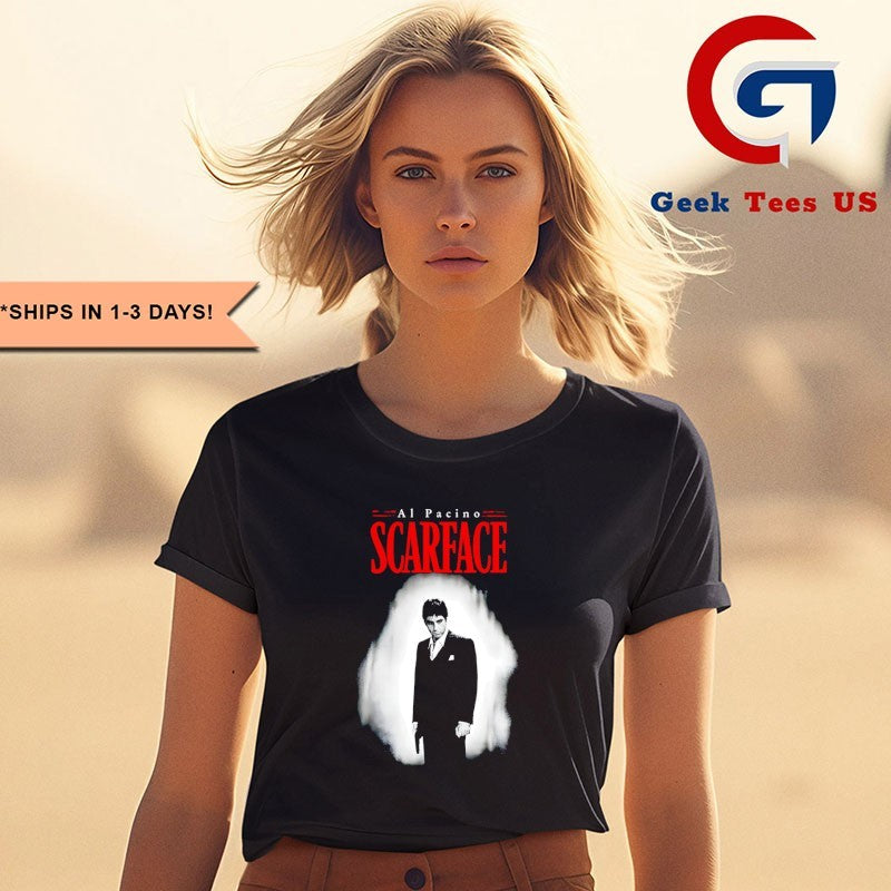 Scarface Al Pacino portrait shirt Unisex , , , Long Sleeve Tee