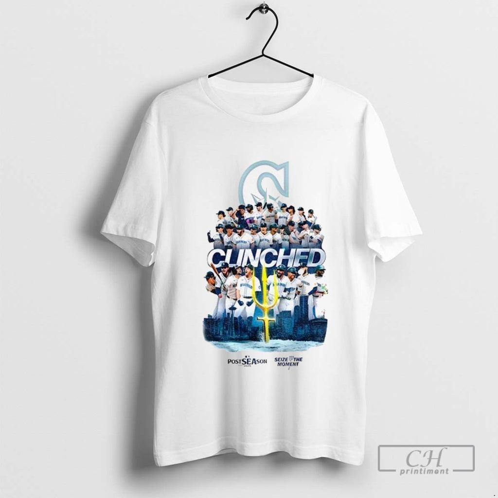 Seattle Mariners Baseball Clinched Seize The Moment Al West Champions