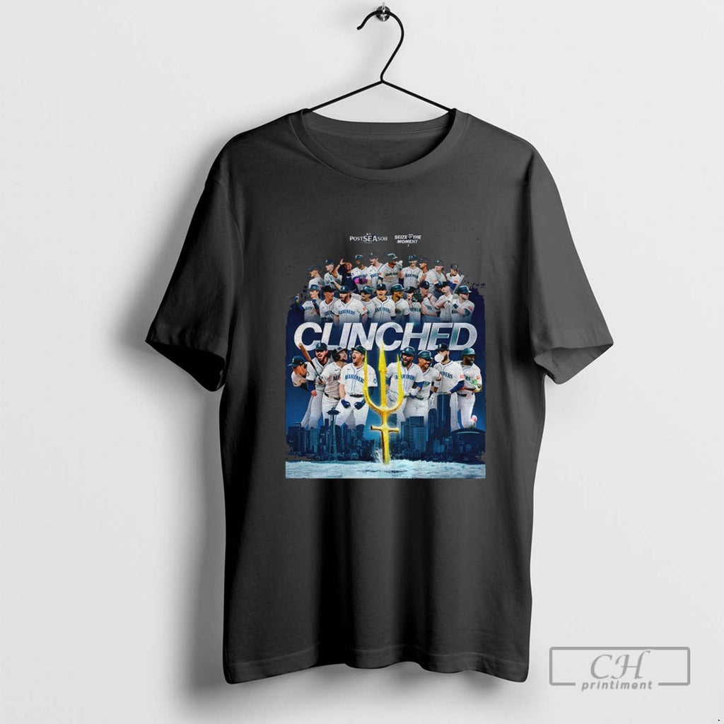 Seattle Mariners Clinched Mlb Baseball Postseason Seize The Moment
