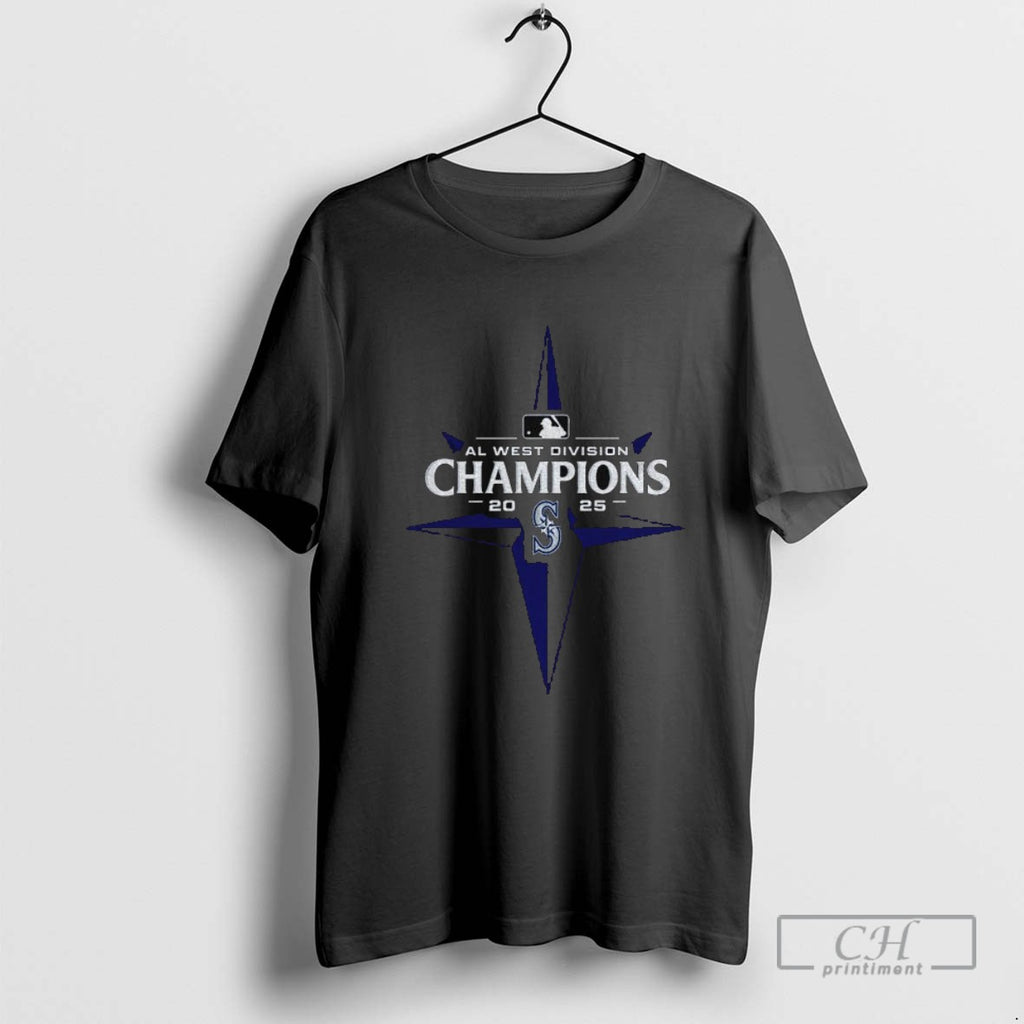 Seattle Mariners Mlb Baseball Al West Champs Postseason 2025