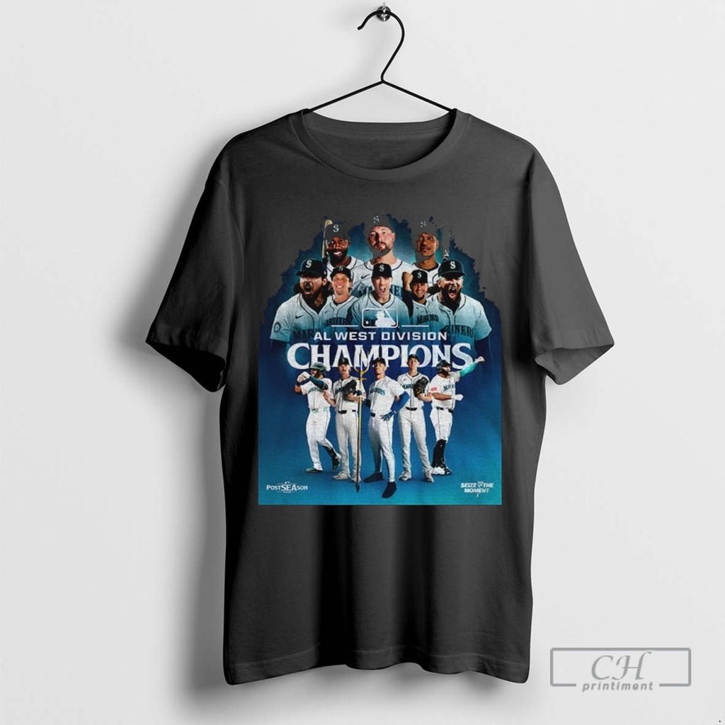 Seattle Mariners Mlb Baseball Legend Al West Division Champions Postseason 2025