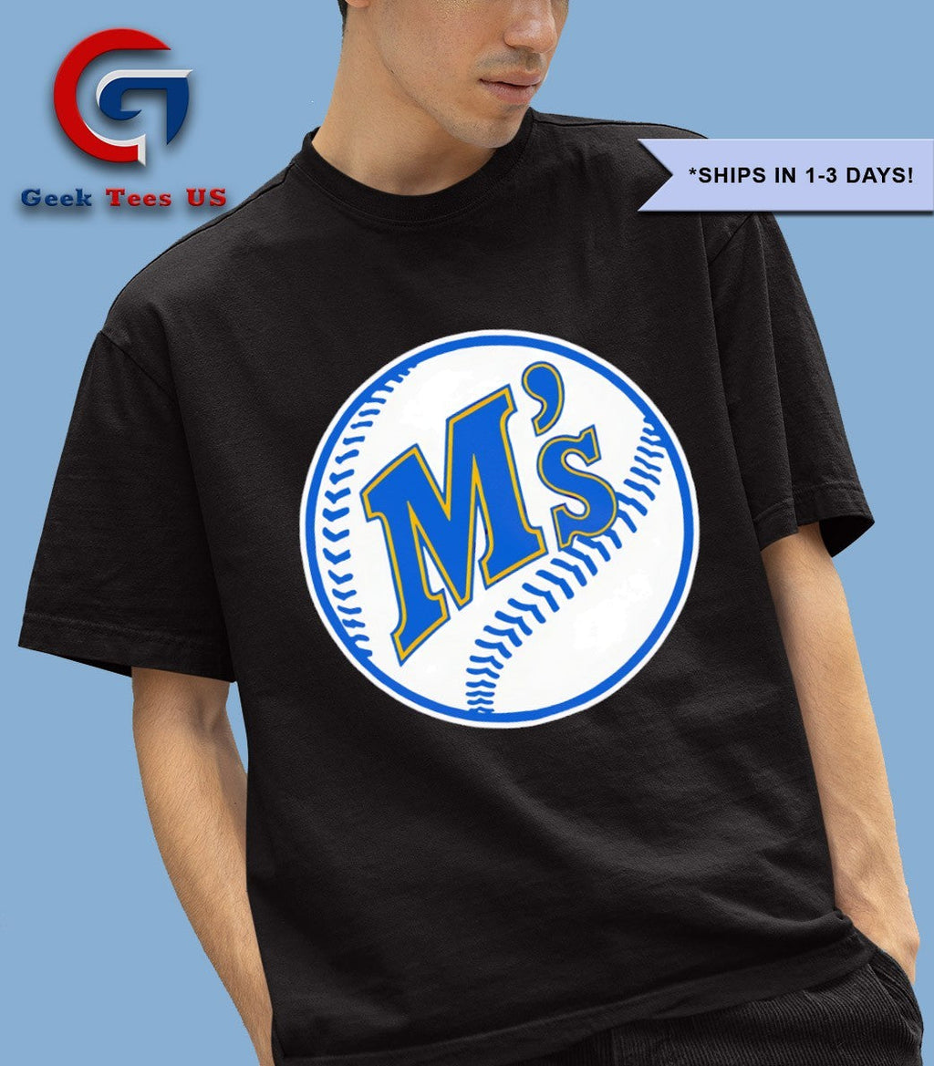 Seattle Mariners M’s baseball logo shirt Unisex , , , Long Sleeve Tee