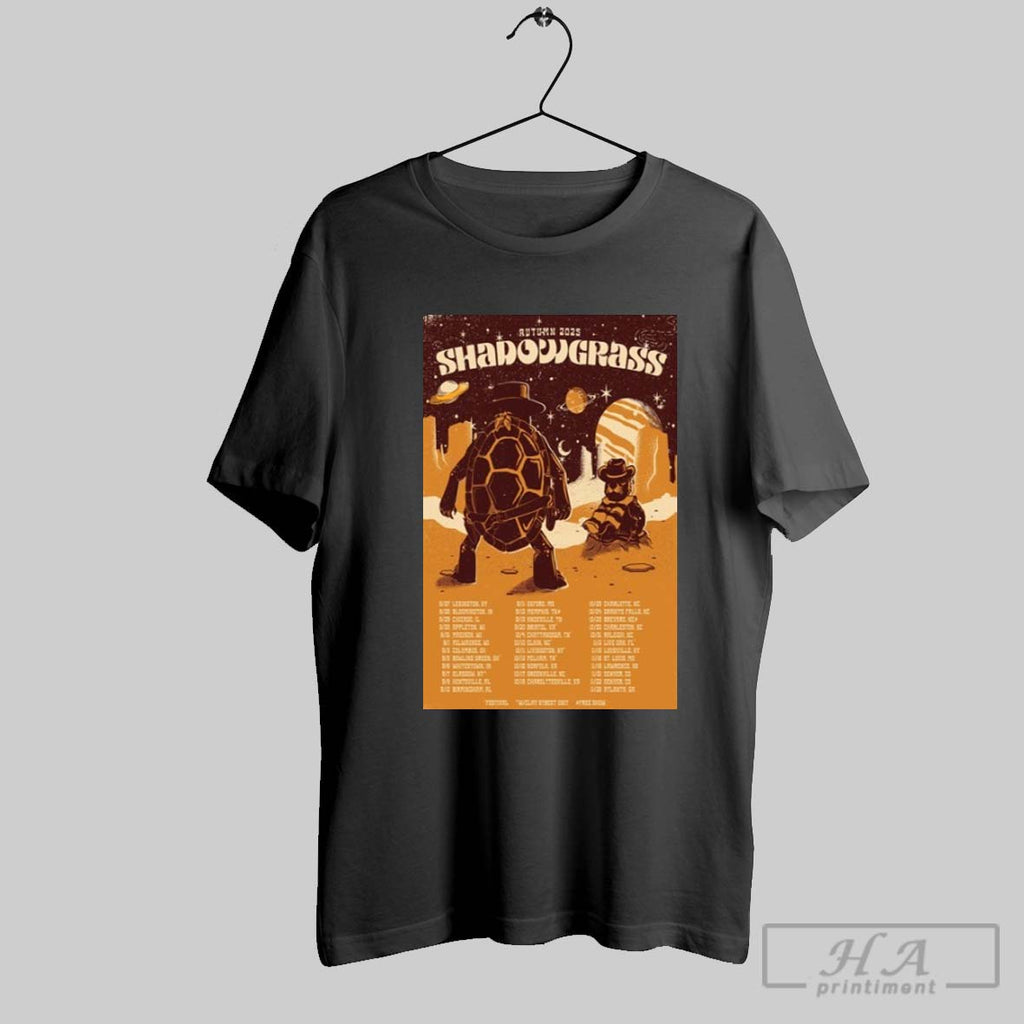 Shadowgrass Autumn 2025 Fall Tour Dates Turtle T Shirts