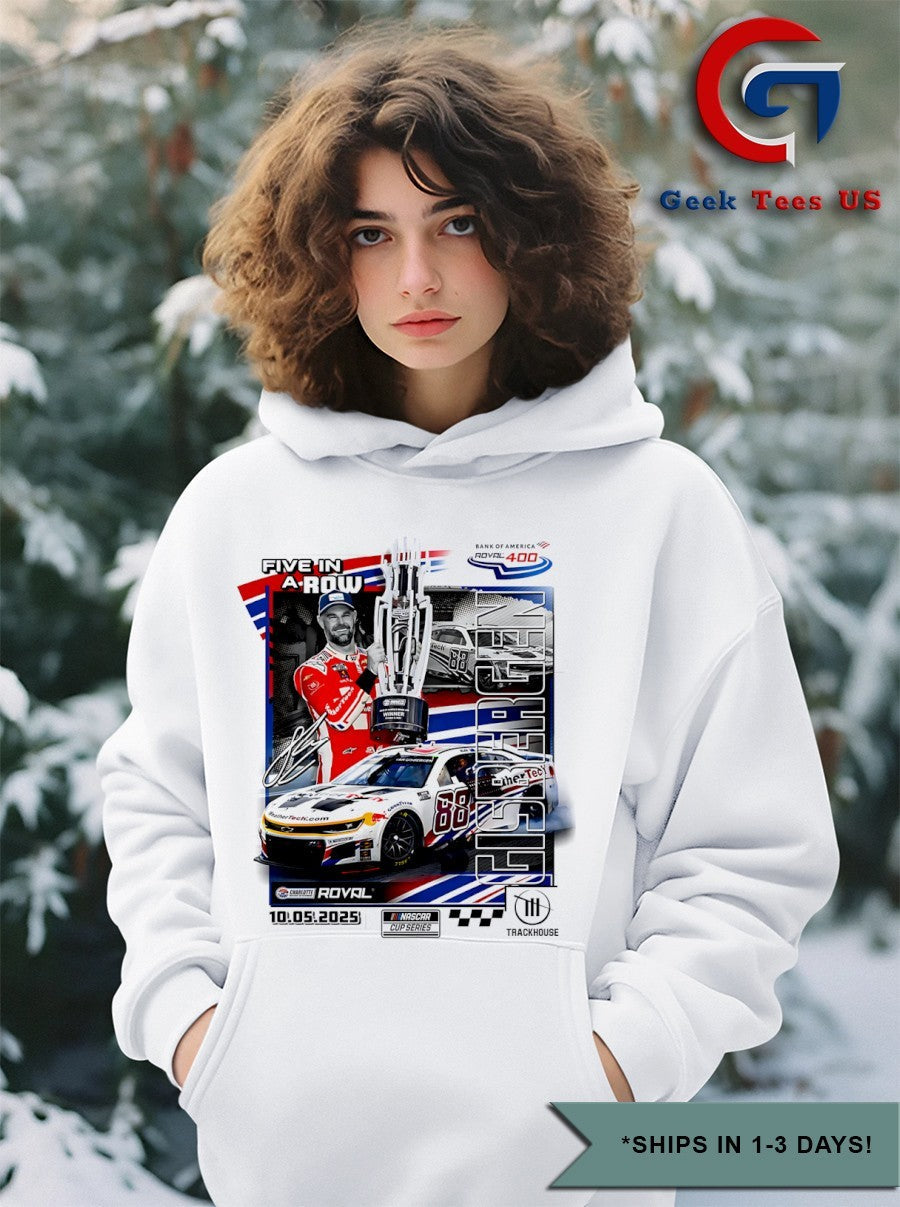 Shane van Gisbergen 2025 Bank of America ROVAL 400 Race Win Checkered Flag Sports shirt Unisex , , , Long Sleeve Tee