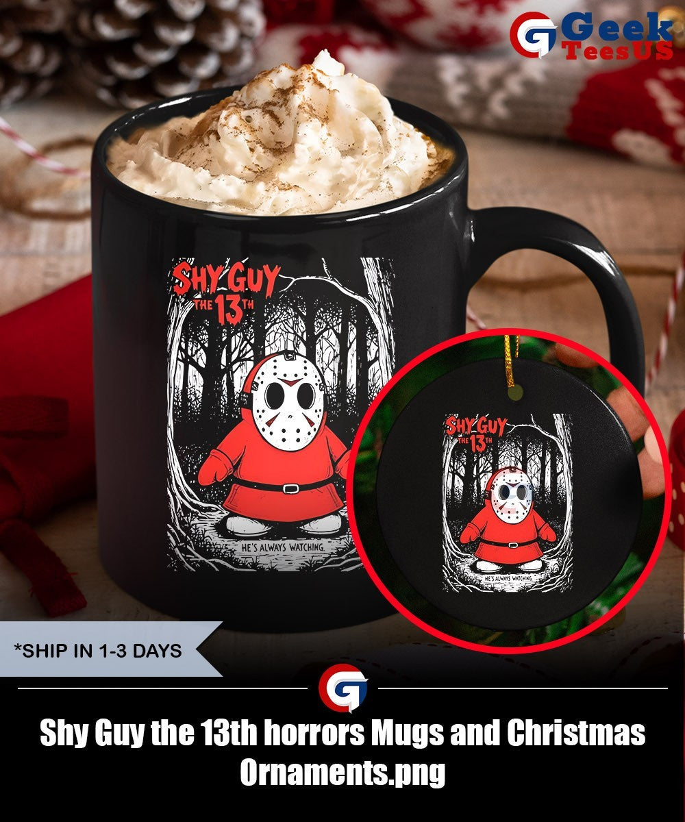 Shy Guy the 13th horrors shirt Unisex , , , Long Sleeve Tee