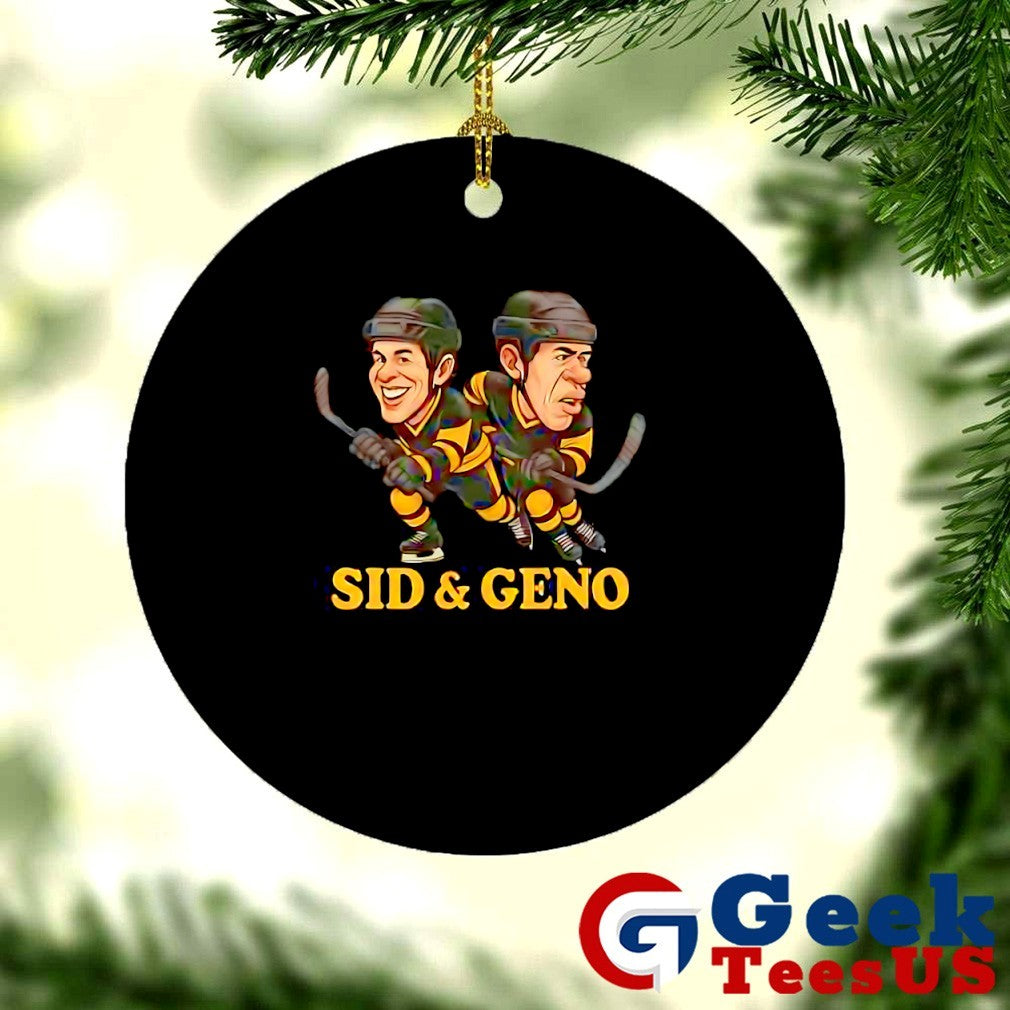 Sidney Crosby and Evgeni Malkin Sid & Geno Hockey caricatures Unisex , , , Long Sleeve Tee