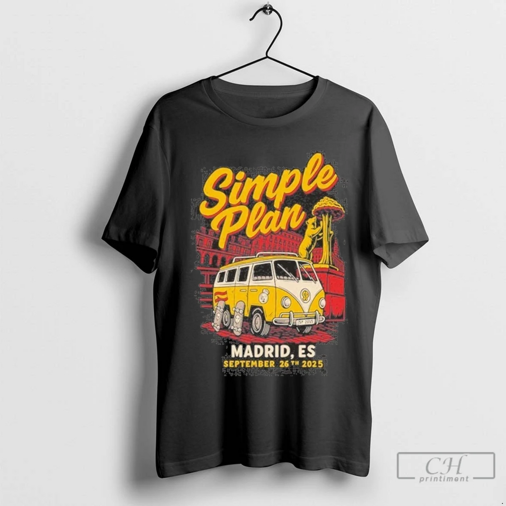 Simple Plan Sep 26 2025 Madrid Spain Palacio Vistalegre