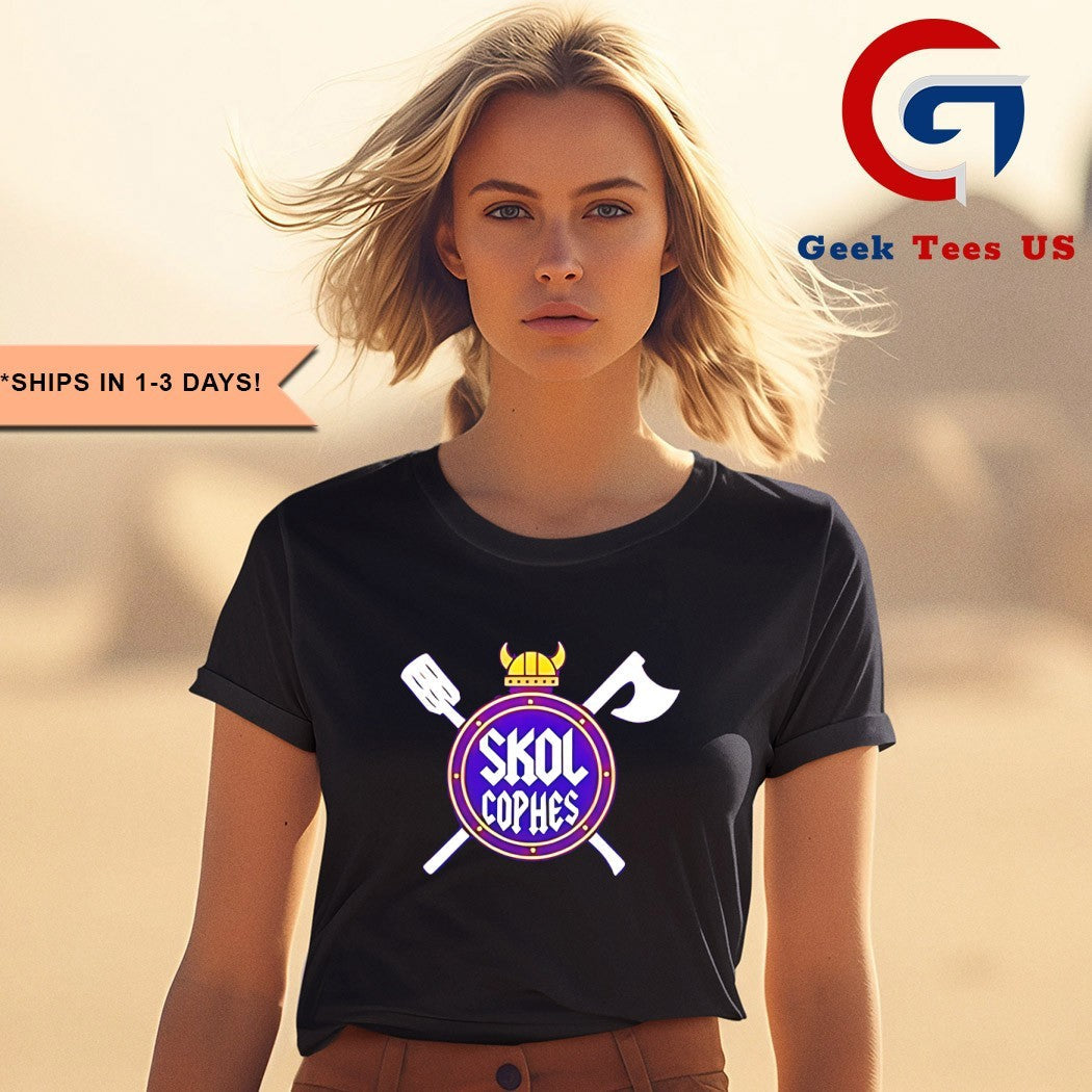 Skol Cophes Minnesota Vikings logo shirt Unisex , , , Long Sleeve Tee