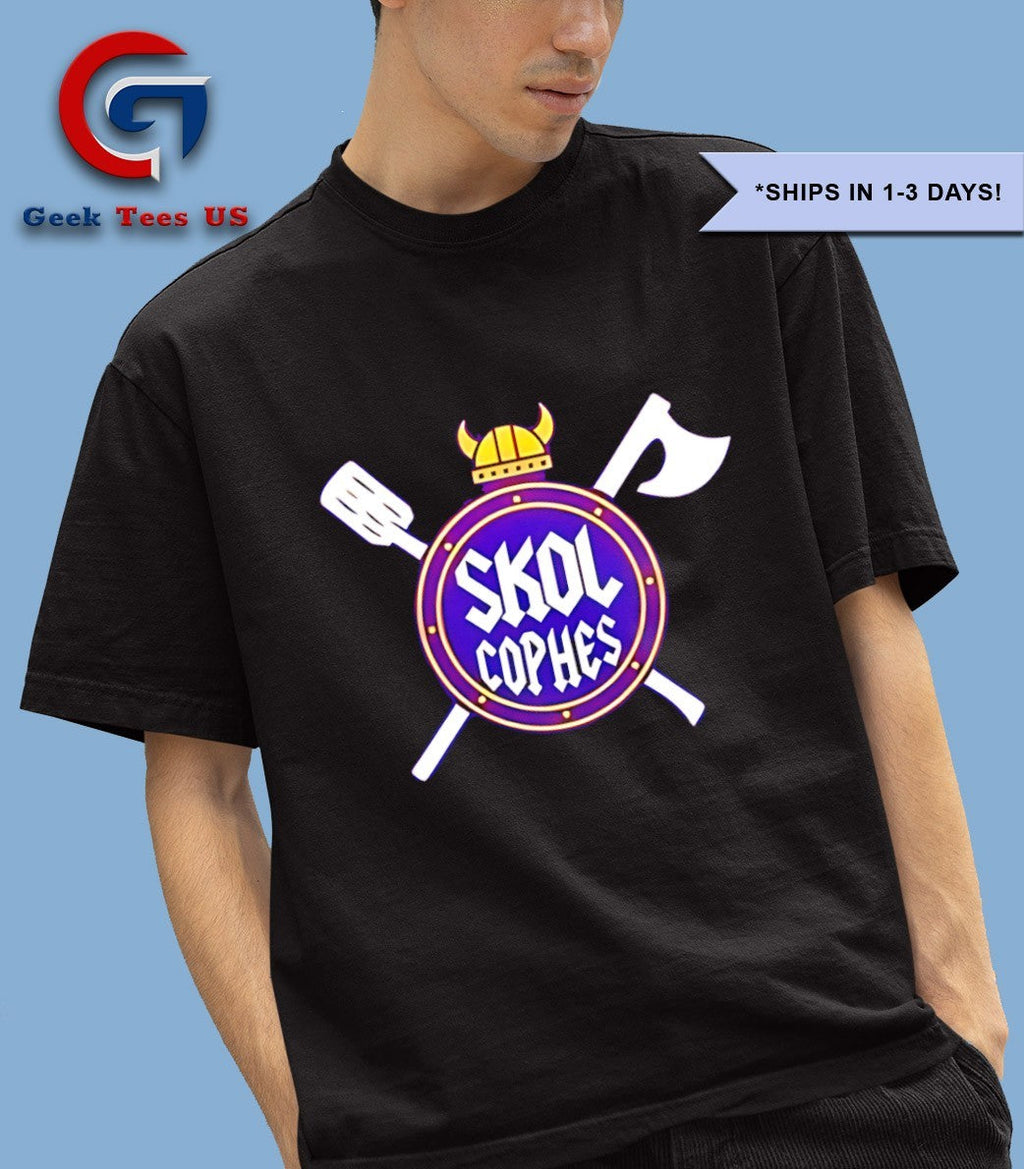 Skol Cophes Minnesota Vikings logo shirt Unisex , , , Long Sleeve Tee