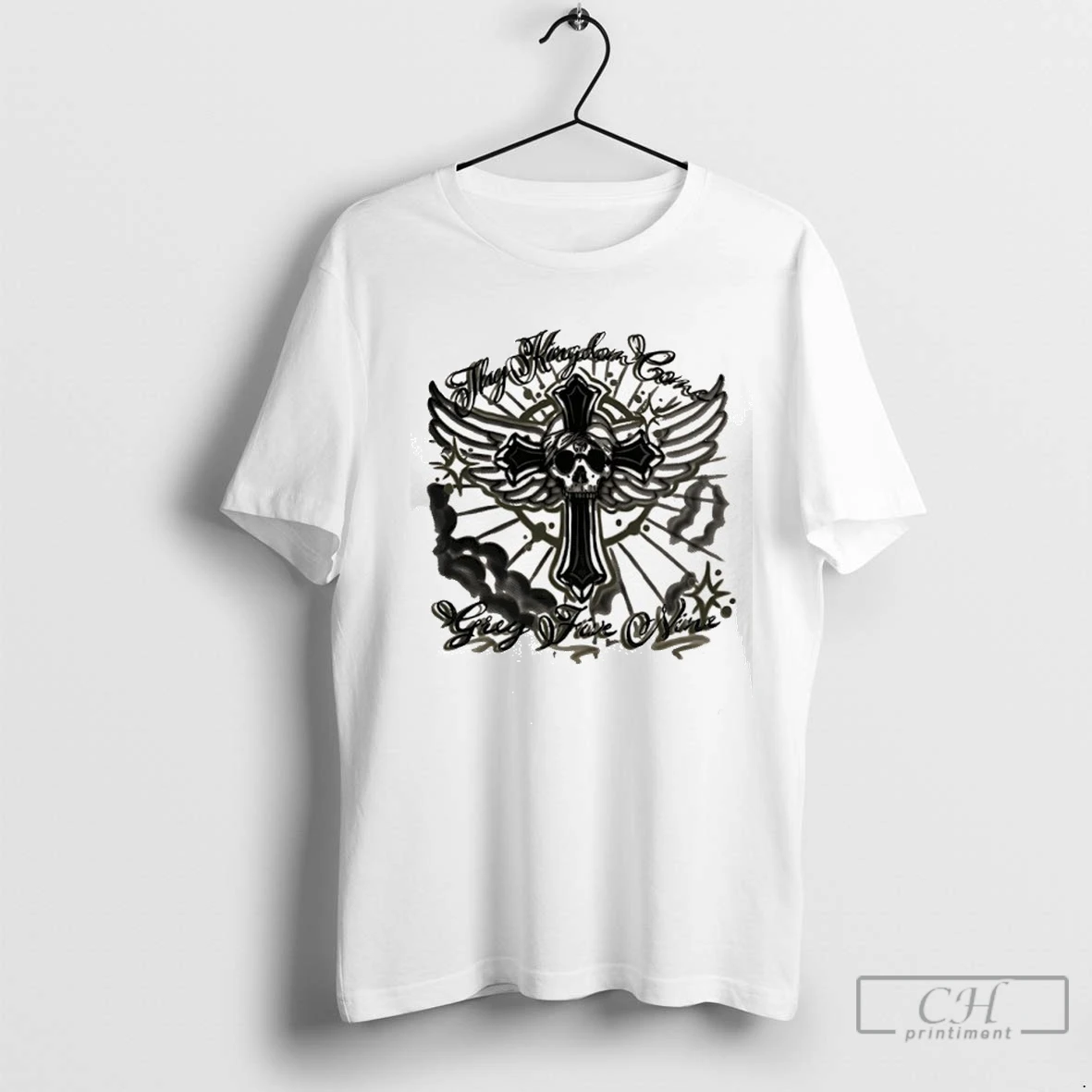 Skull Thy Kingdom Come Grey Five Nine