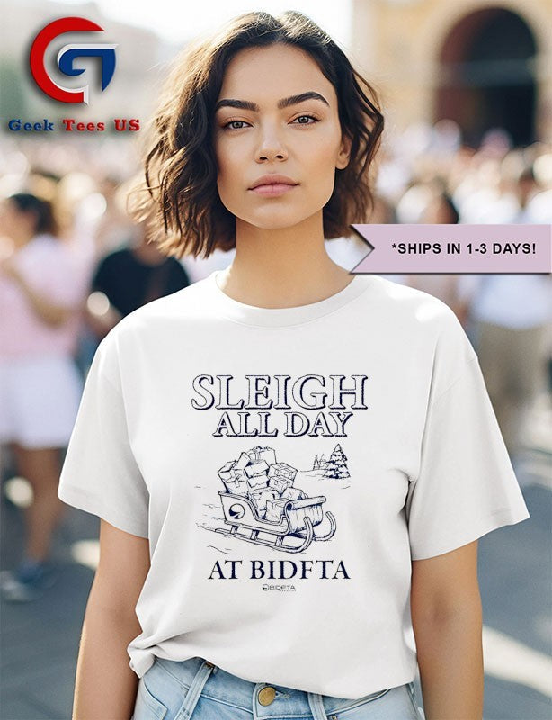 Sleigh All Day with BidFTA shirt Unisex , , , Long Sleeve Tee