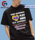 Some grandmas play bingo real grandmas watch Minnesota Vikings 2025 MLB shirt Unisex , , , Long Sleeve Tee