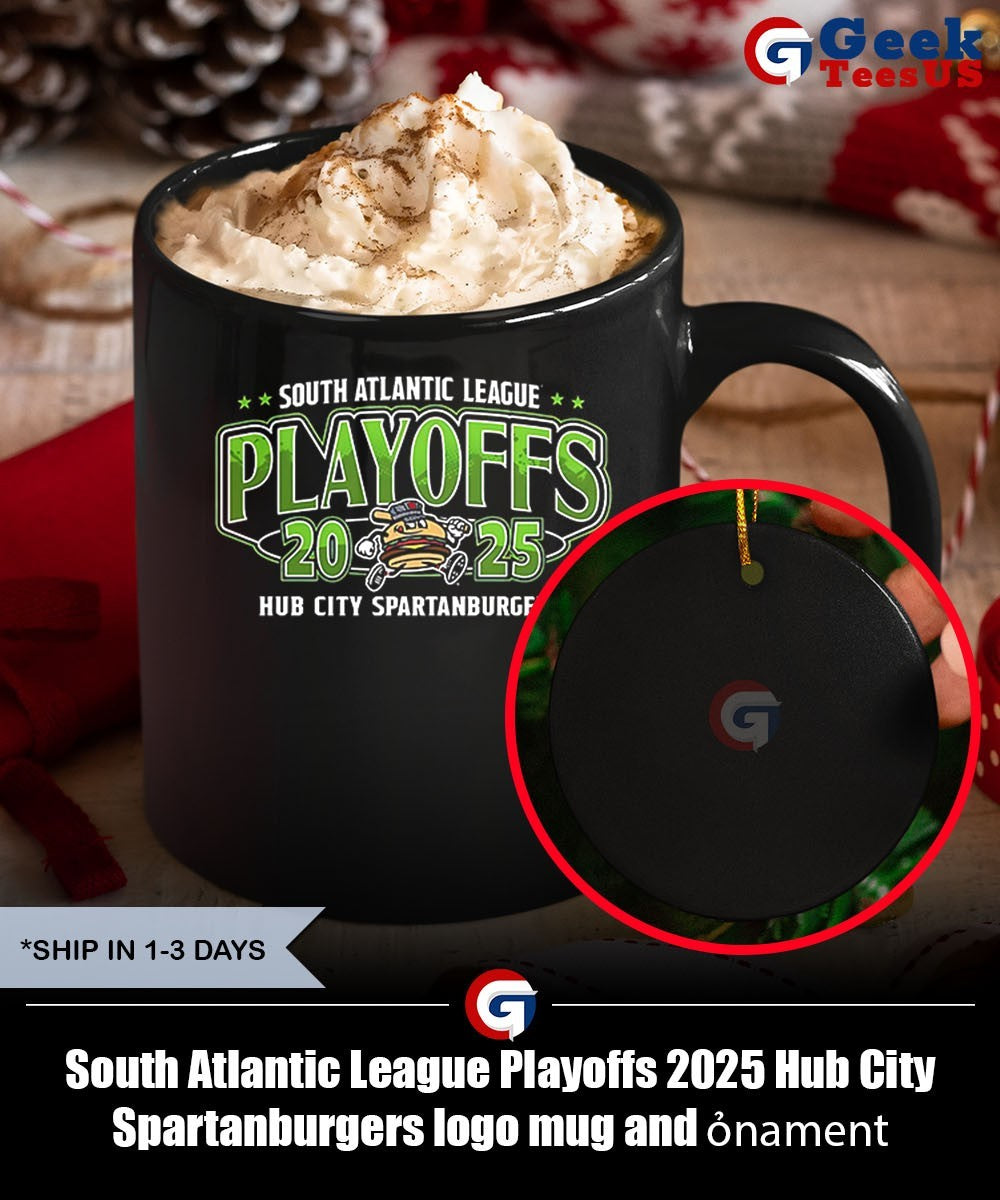 South Atlantic League Playoffs 2025 Hub City Spartanburgers logo shirt Unisex , , , Long Sleeve Tee