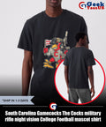 South Carolina Gamecocks The Cocks military rifle night vision College Football mascot shirt