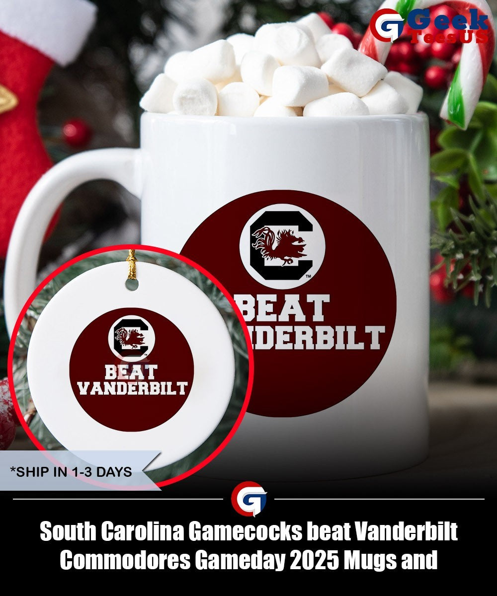 South Carolina Gamecocks beat Vanderbilt Commodores Gameday 2025 shirt Unisex , , , Long Sleeve Tee