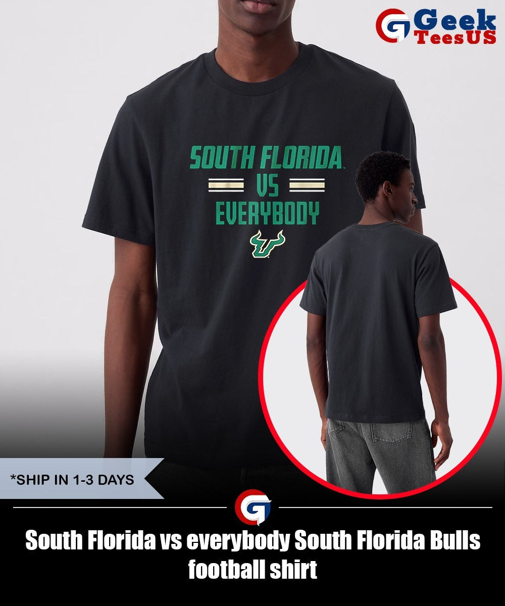 South Florida vs everybody South Florida Bulls football shirt Unisex , , , Long Sleeve Tee