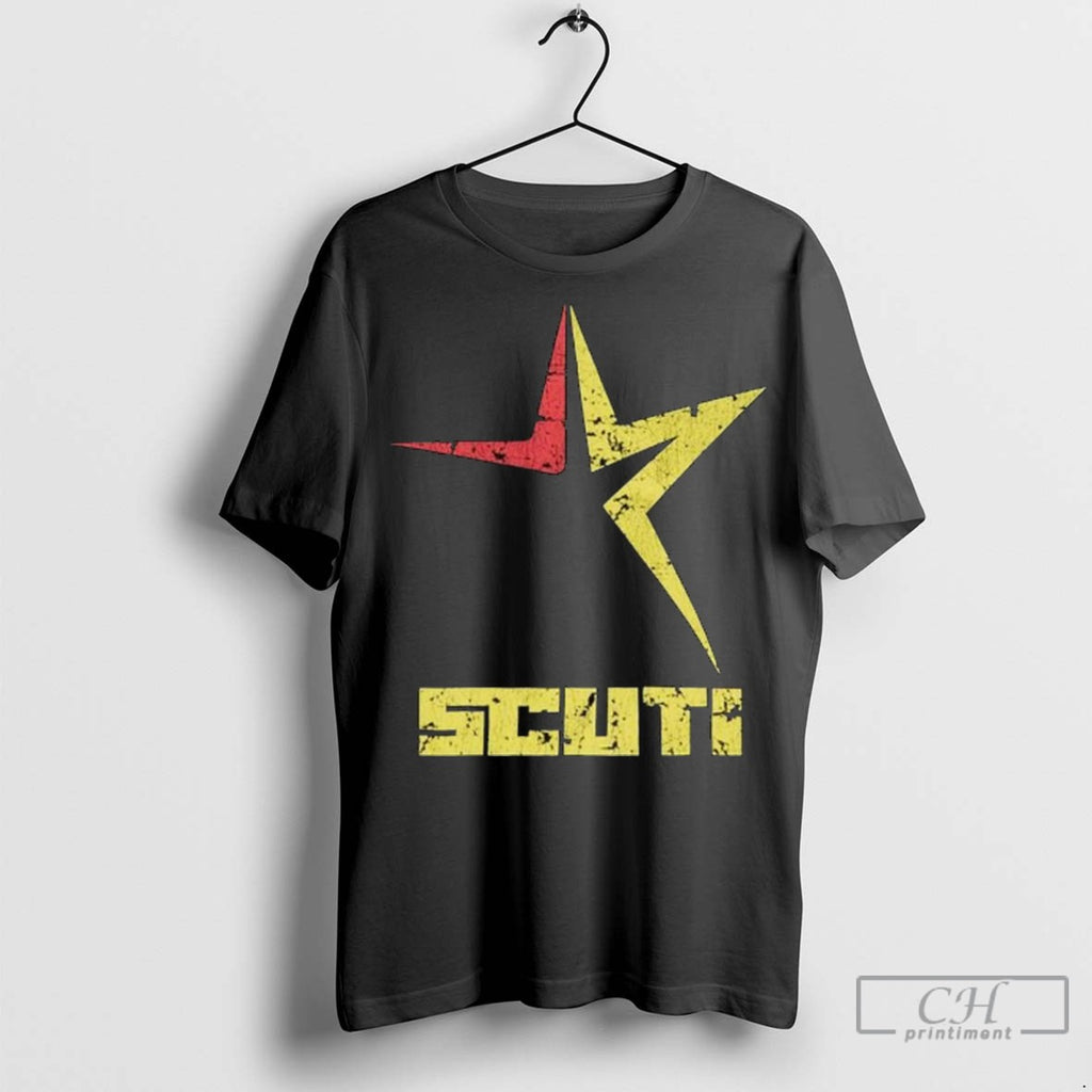 Sp5der X Uy Scuti Red Yellow Star Long Sleve T Shirt Jpg