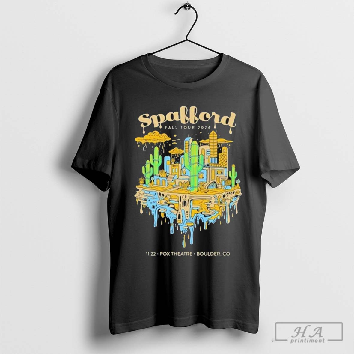 Spafford Cervantes Masterpiece Nov 23 2024 Denver Co Tour T Shirts