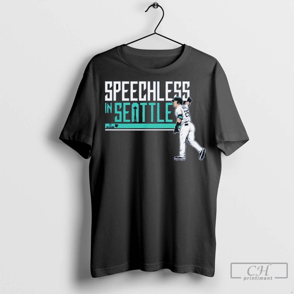 Speechless In Seattle Mariners T Shirt Jpg