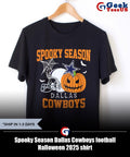 Spooky Season Dallas Cowboys football Halloween 2025 shirt Unisex , , , Long Sleeve Tee