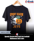 Spooky Season New York Jets football Halloween 2025 shirt Unisex , , , Long Sleeve Tee