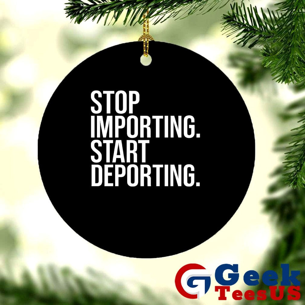 Stop importing start deporting shirt Unisex , , , Long Sleeve Tee