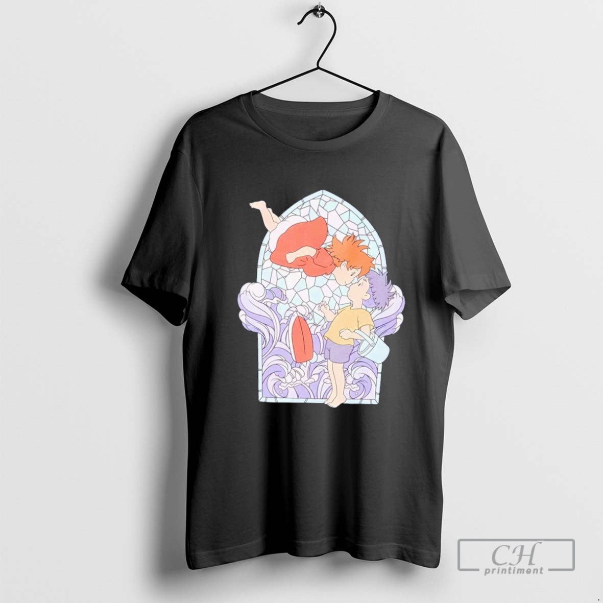 Studio Ghibli Ponyo Duo Stained Glass