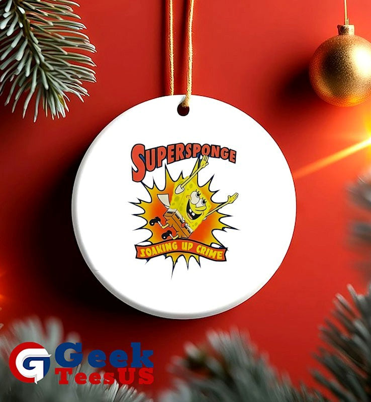 Super Sponge soaking up crime shirt Unisex , , , Long Sleeve Tee
