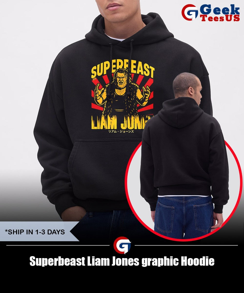 Superbeast Liam Jones graphic shirt Unisex , , , Long Sleeve Tee