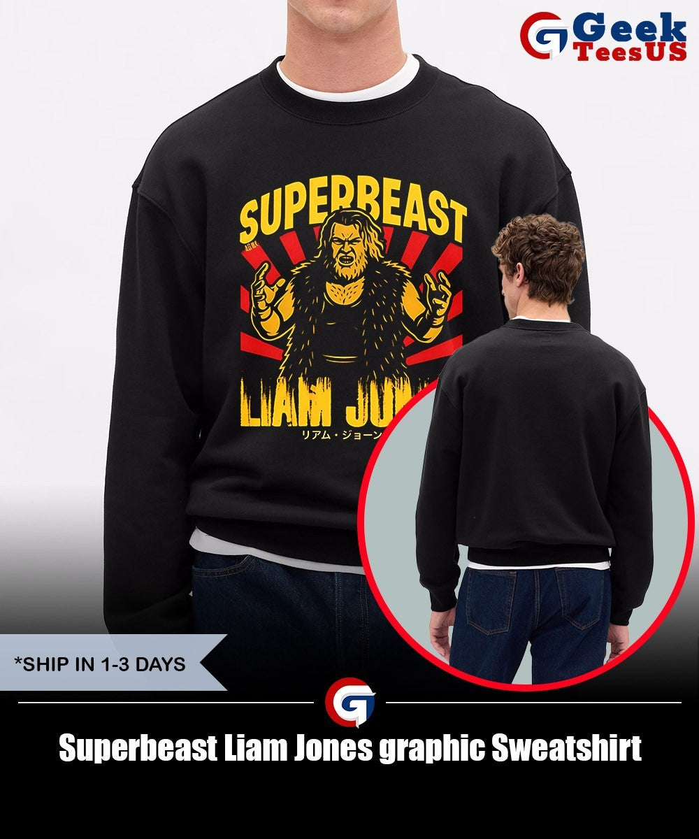 Superbeast Liam Jones graphic shirt Unisex , , , Long Sleeve Tee