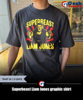 Superbeast Liam Jones graphic shirt Unisex , , , Long Sleeve Tee