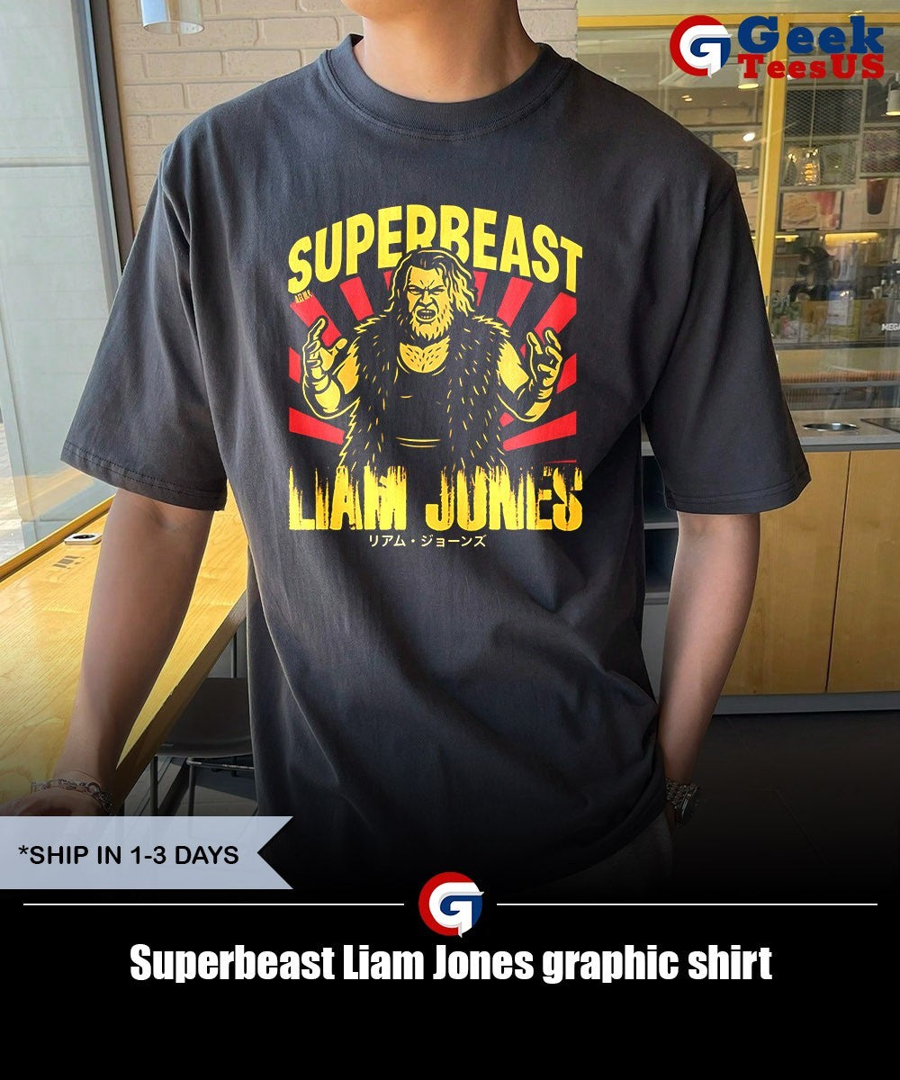 Superbeast Liam Jones graphic shirt Unisex , , , Long Sleeve Tee