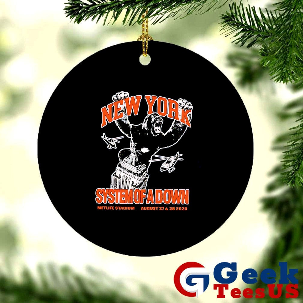 System of a Down New York 2025 Metlife Stadium Unisex , , , Long Sleeve Tee