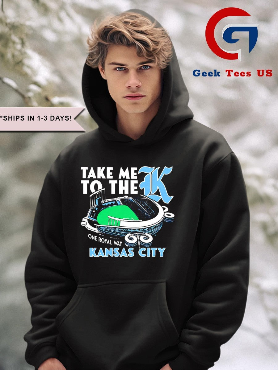 Take me to the K Kansas City one royal way Stadium shirt Unisex , , , Long Sleeve Tee