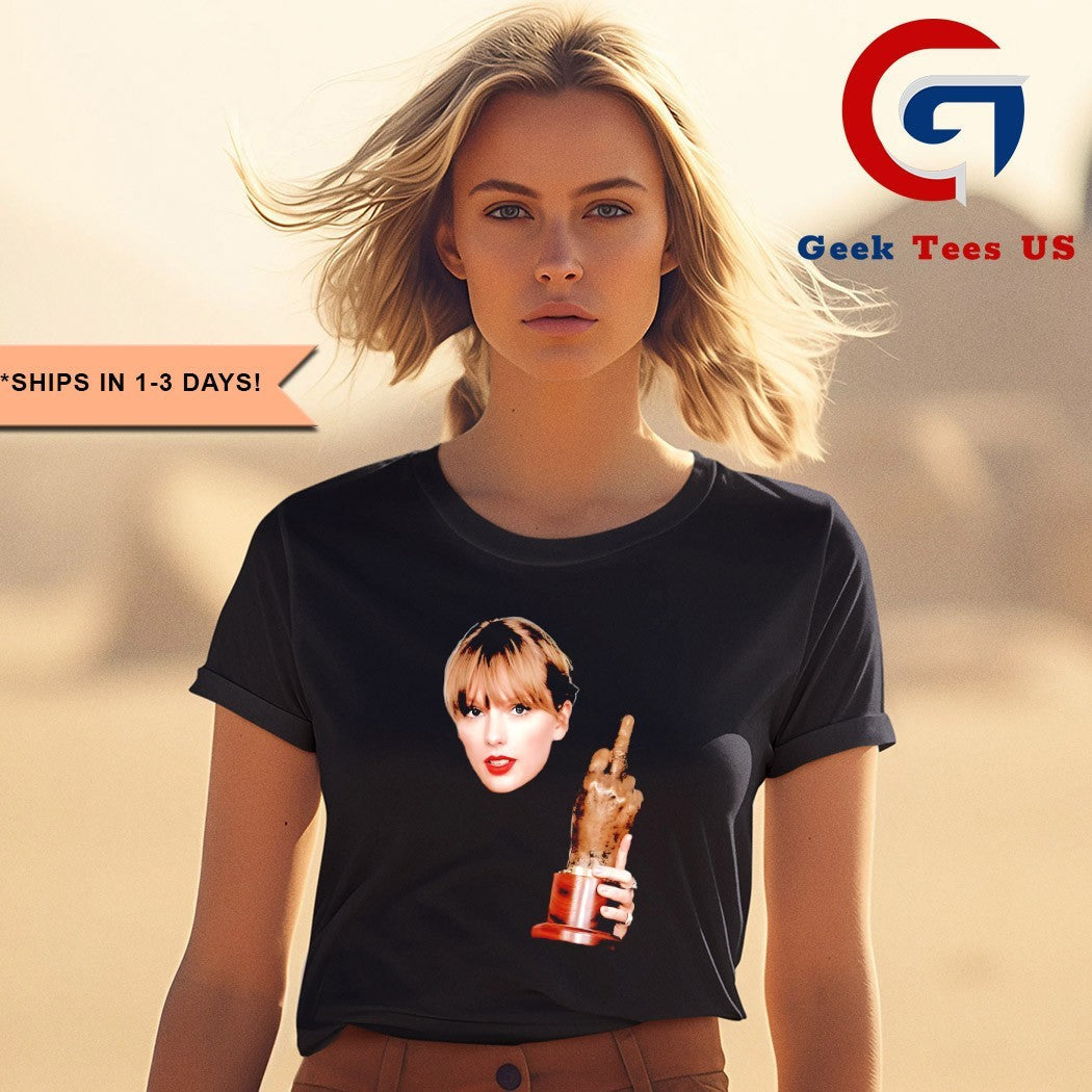 Taylor and middle finger hand shirt Unisex , , , Long Sleeve Tee