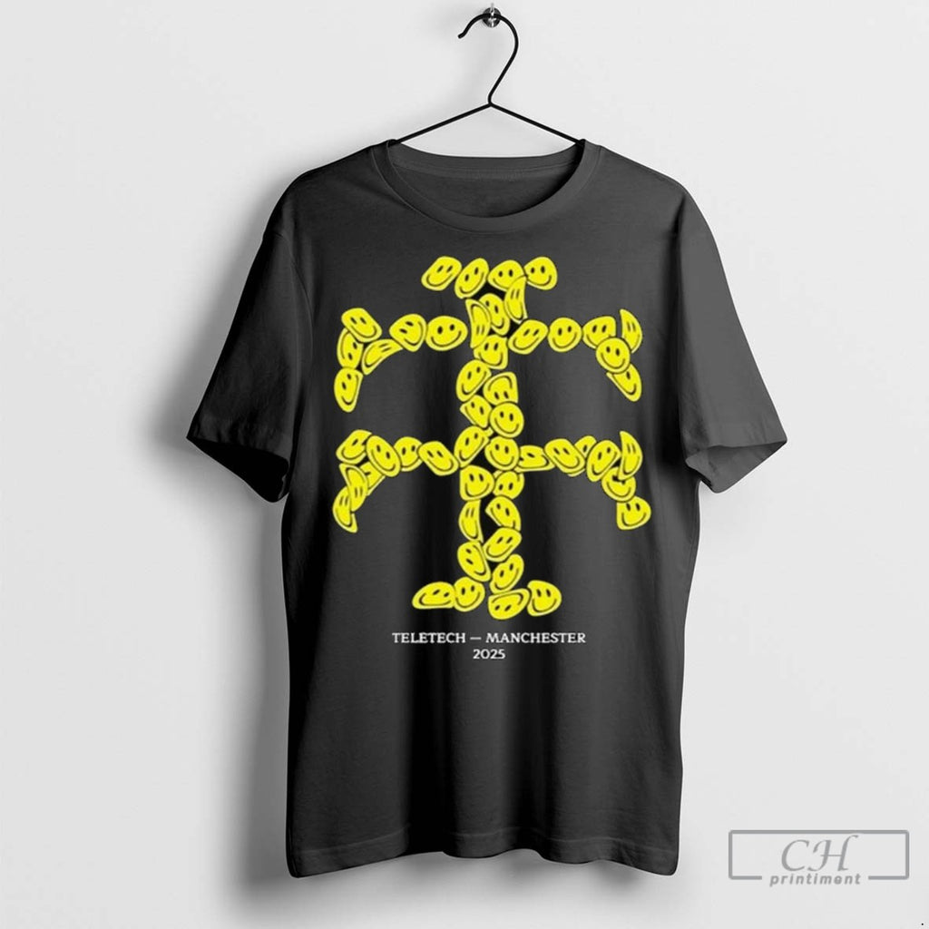 Teletech Manchester 2025 Smiley Long Sleve T Shirt Jpg