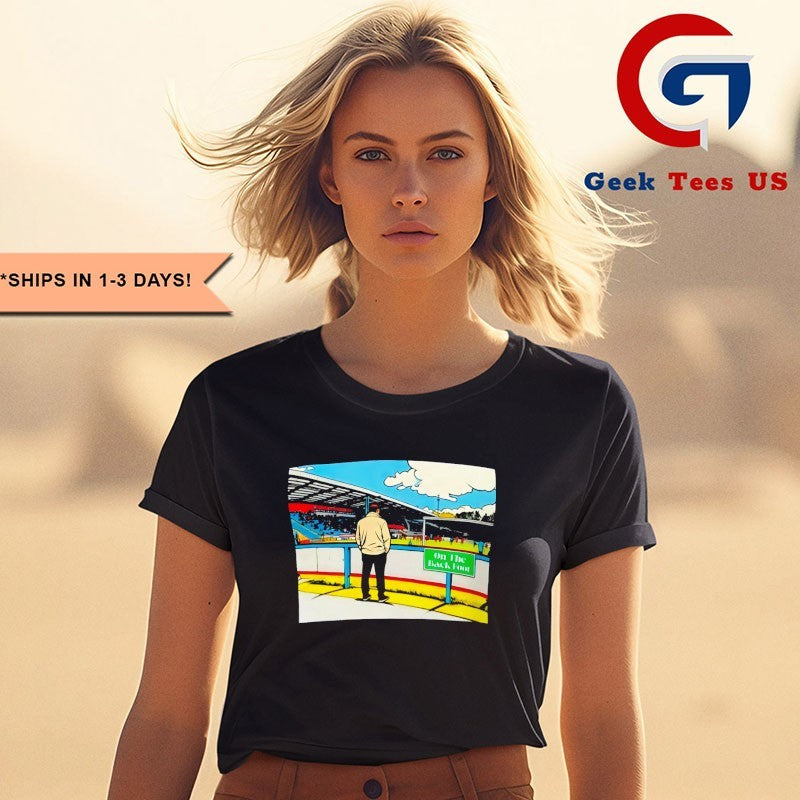 Terraces on the back foot shirt Unisex , , , Long Sleeve Tee