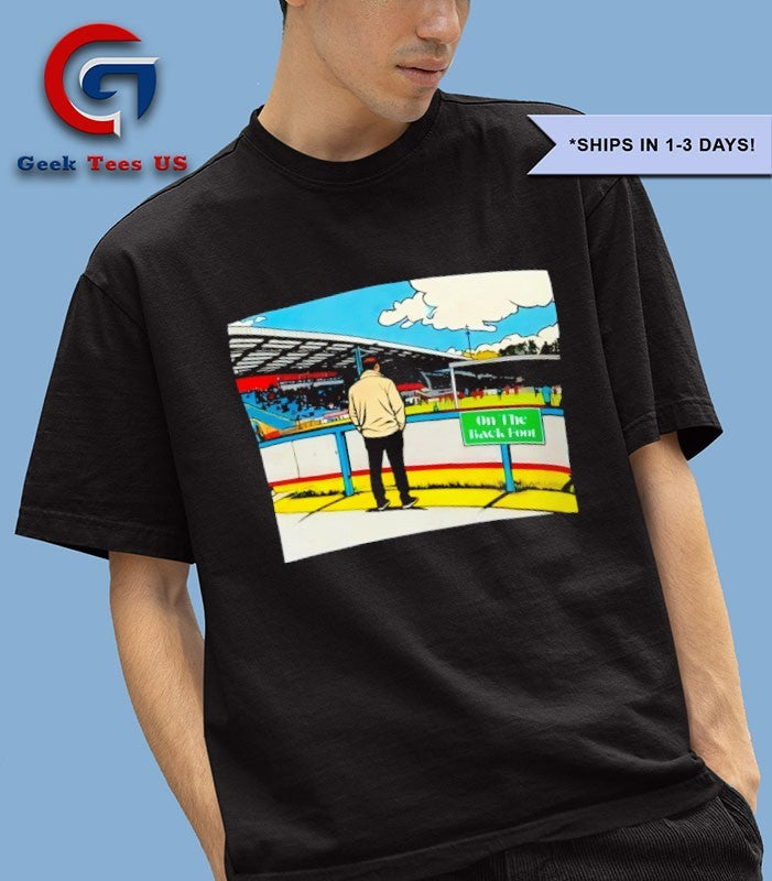 Terraces on the back foot shirt Unisex , , , Long Sleeve Tee