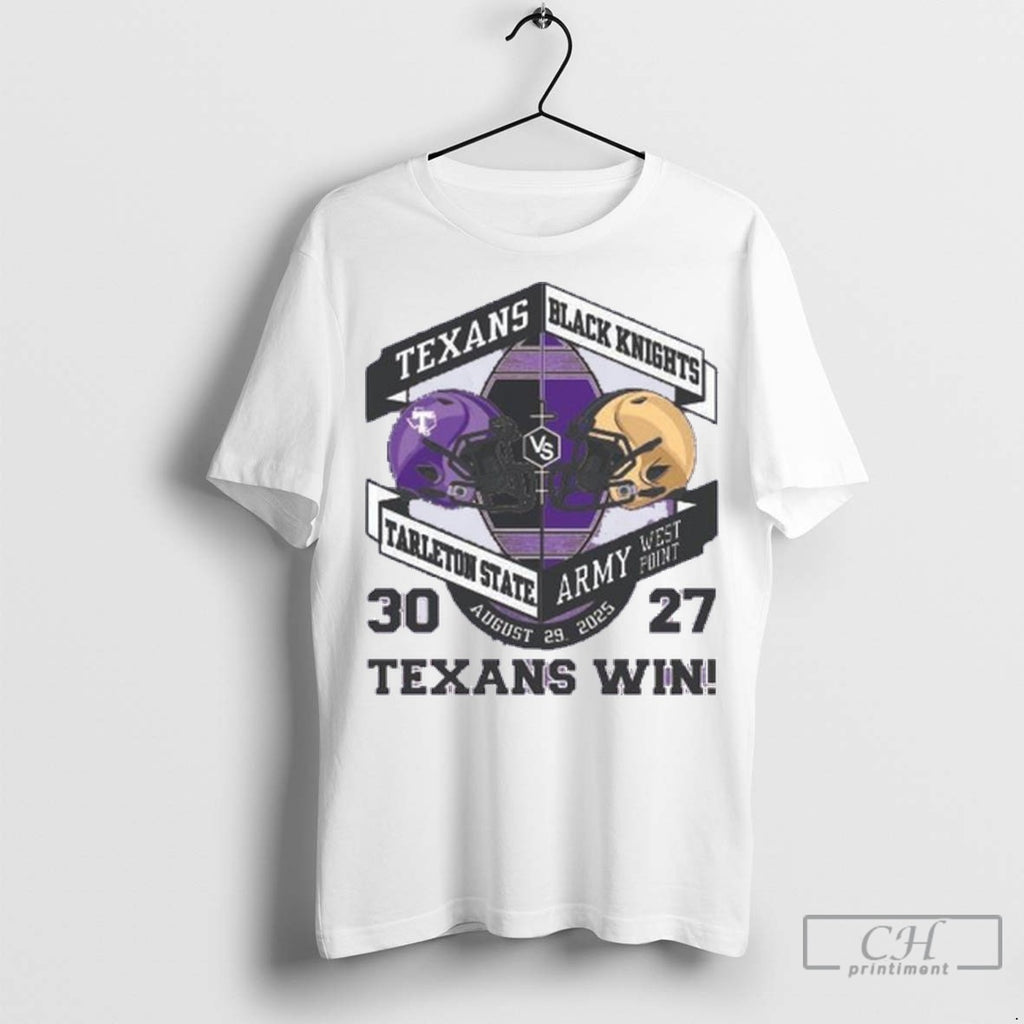 Texas Tarleton State Wins 30 27 Army Black Knights 2025 T Shirt Jpg