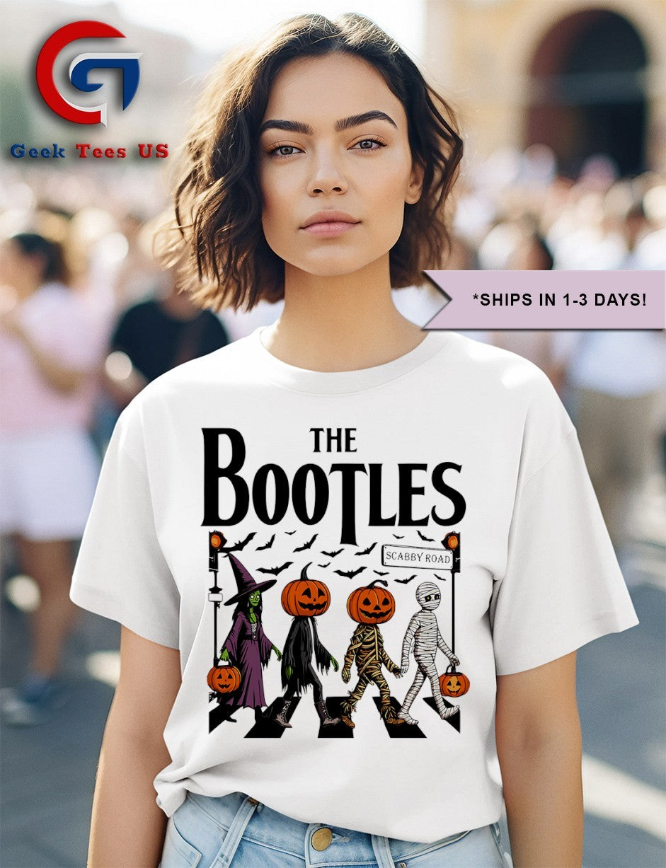 The Bootles horror characters abbey road Halloween shirt Unisex , , , Long Sleeve Tee