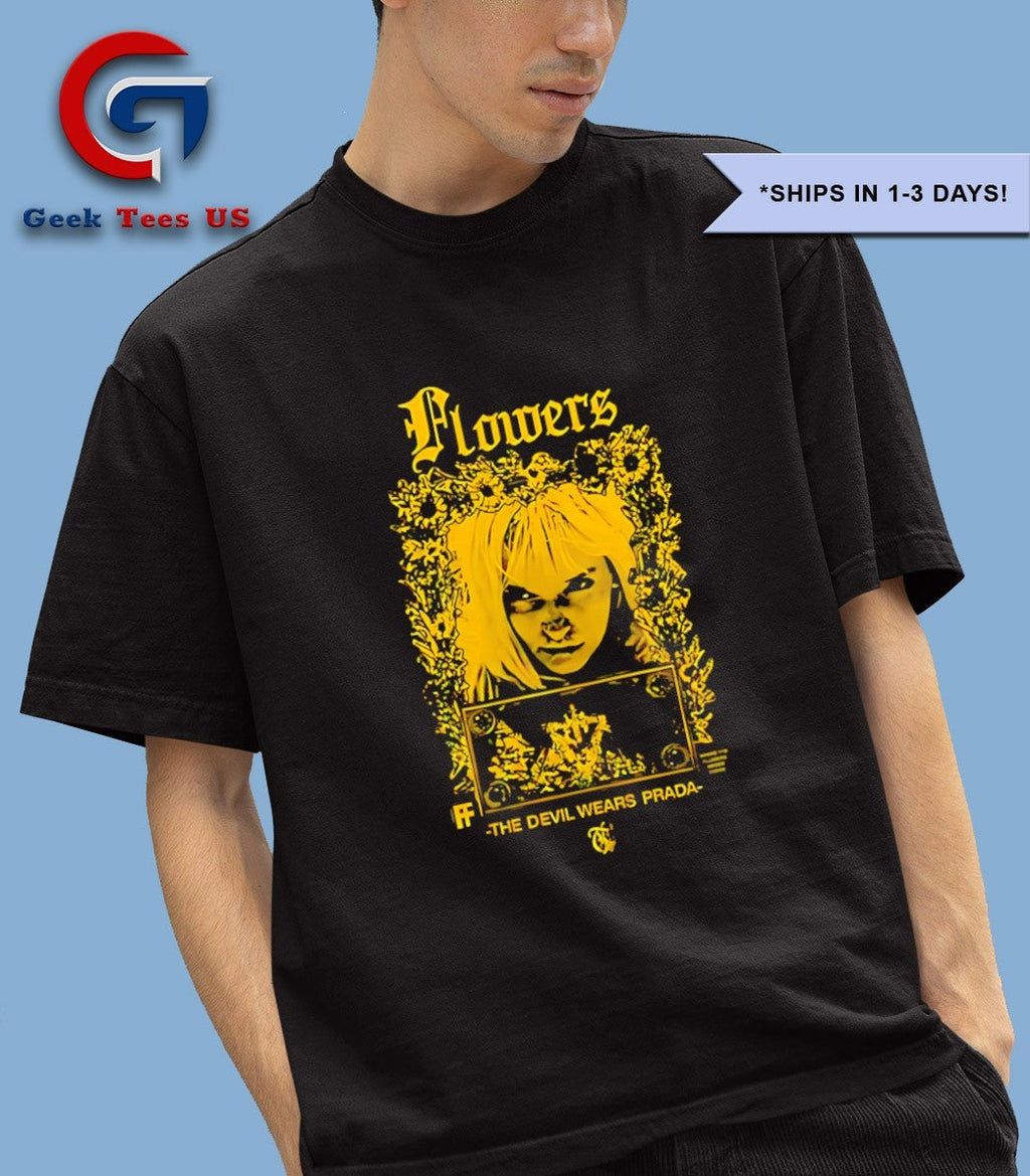The Devil Wears Prada Flowers Eyes shirt Unisex , , , Long Sleeve Tee