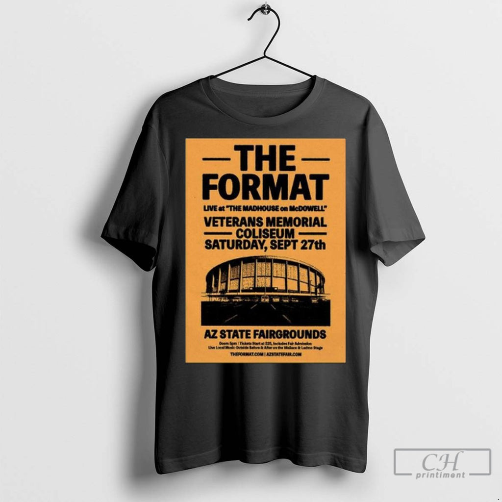 The Format Tour Phoenix Az September 27 2025 Long Sleve T Shirt Jpg