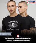 The Legend of Cam Schlittler New York Yankees baseball signature shirt Unisex , , , Long Sleeve Tee